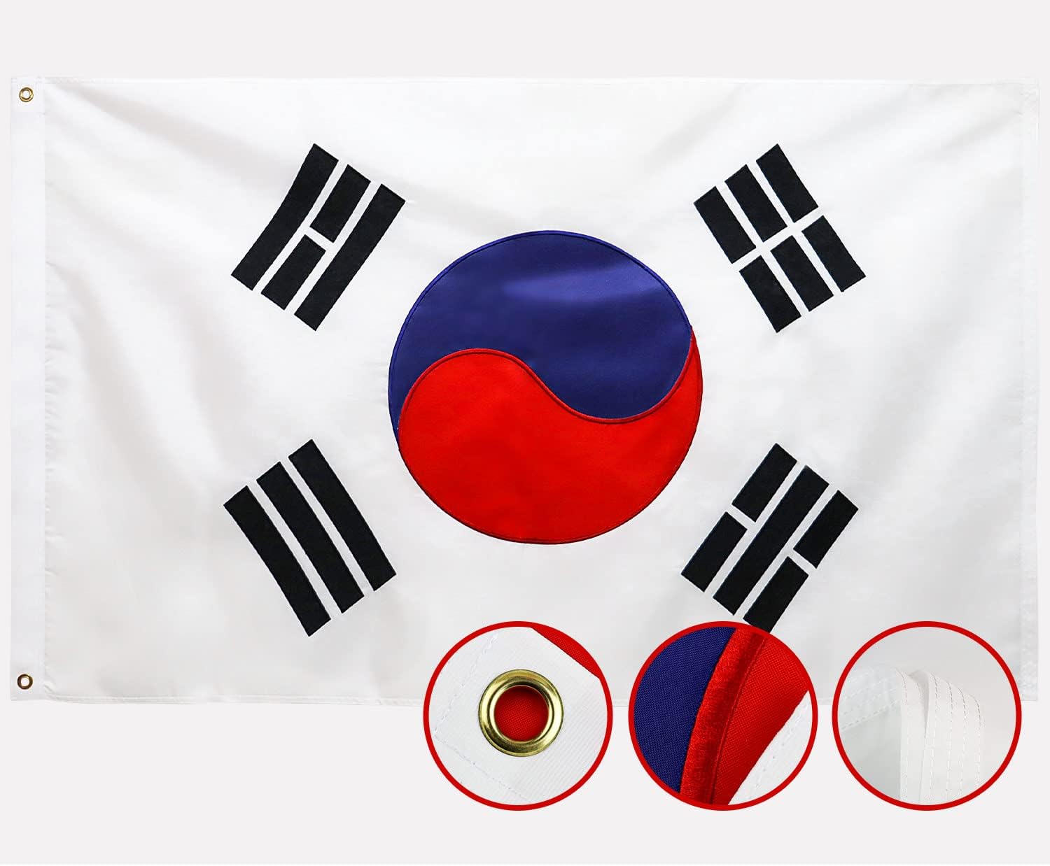 北仑韩国国旗 3x5ft